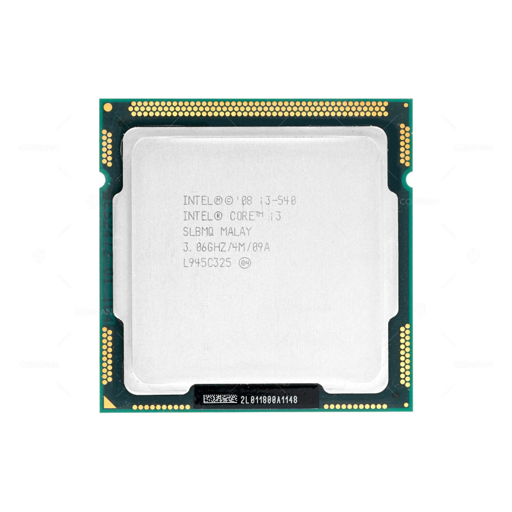SLBMQ SLBMQ INTEL CORE I3-540 2CORE 4MB CACHE 73W SOCKET LGA1156 CM80616003060AE